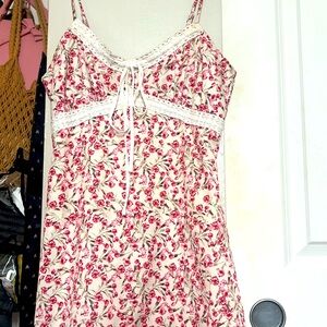 Floral Pink Women's dress
